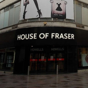 House of Fraser stops online orders due to business debt issues